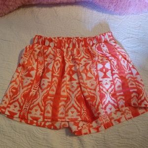 Julie Brilliart tribal coral shorts